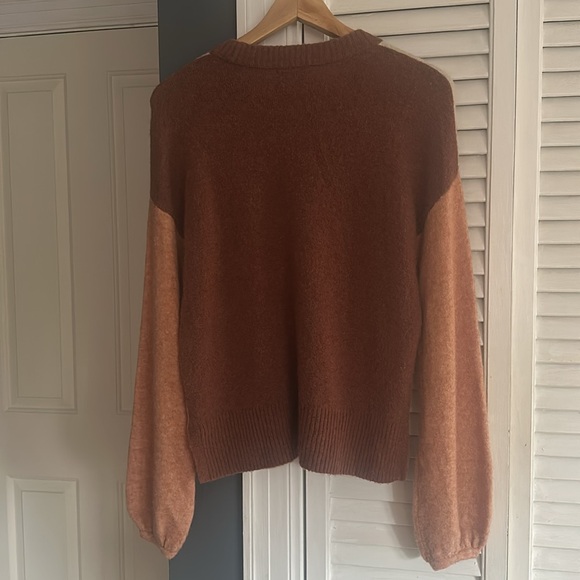 Madewell Colorblock Payton Pullover Sweater - Picture 5 of 7